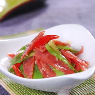 苦瓜炒腊肠