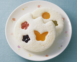 儿童餐面包开花