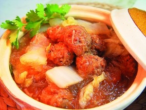 清炖白菜狮子头