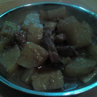 萝卜炖肉