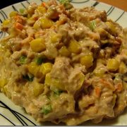 英式金枪鱼粟米色拉