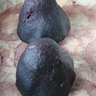 豆渣紫薯小窝头