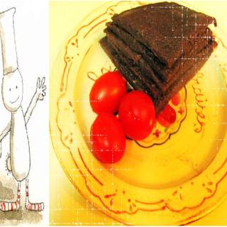 香甜紫米红豆饼