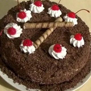 巧克力樱桃蛋糕