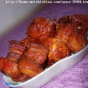 五花肉炖虎皮蛋