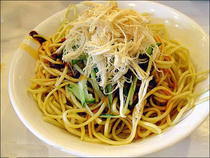 鸡丝凉面