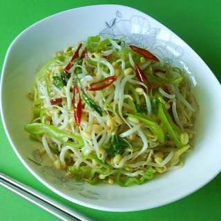 香辣绿豆芽