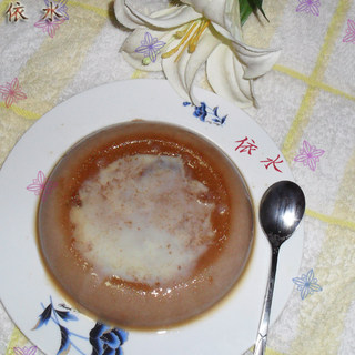 红豆沙牛奶冻糕