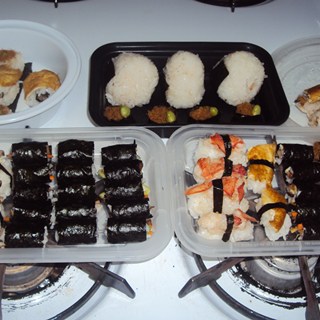 简易花样寿司饭团