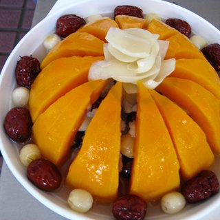 莲子百合扣金瓜