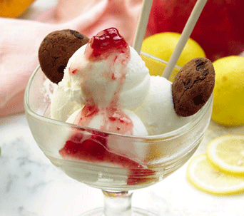 简易牛奶冰淇淋