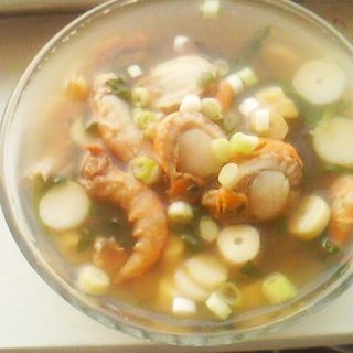 扇贝海鲜汤