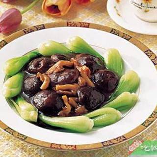 香菇烧菜心
