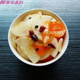 秘制酸甜美味萝卜