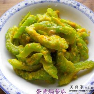 蛋黄焗苦瓜