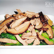 蚝油花菇芥兰