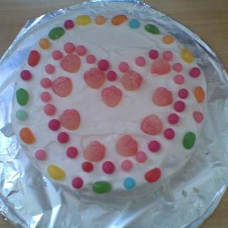 第一个自制生日蛋糕