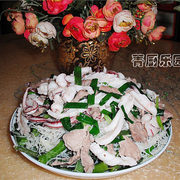 鱿鱼芥兰炒米粉