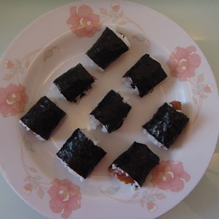 不用寿司帘做寿司