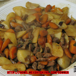 土豆烧牛肉
