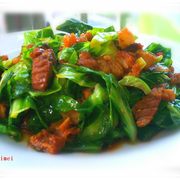 简简单单又一餐@@菜旦炒烧肉