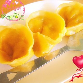 南瓜元宝黄金饺