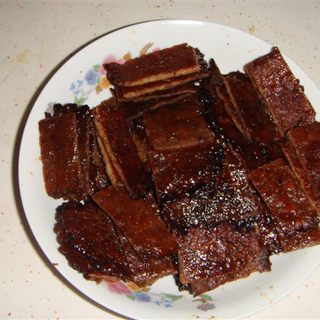 蜜汁黑椒猪肉脯