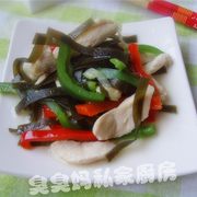 海带烩鸡柳