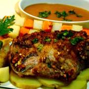 土耳其风味烤羊腿