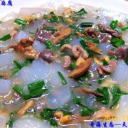【秋冬绿盾】---《大蒜鸡杂炒麻腐》