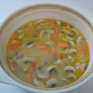 海鲜奶油蘑菇汤