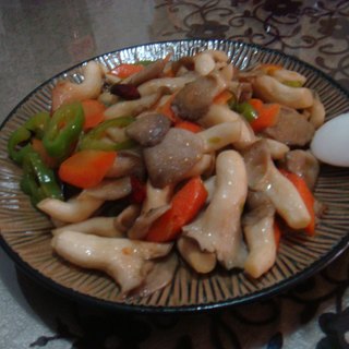 素炒蘑茹