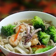 三鮮手搟蕎麥面