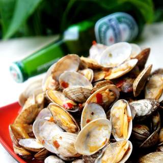 辣炒花蛤