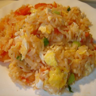 番茄鸡蛋炒饭