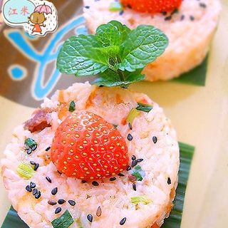 西红柿腊香饭团