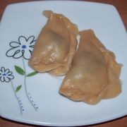 羊肉馅红皮饺子