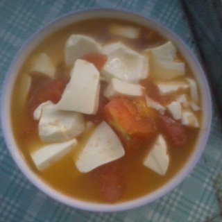 番茄豆腐汤