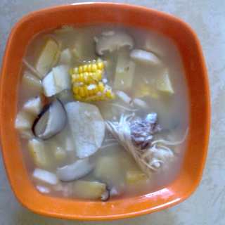 玉米山药排骨汤