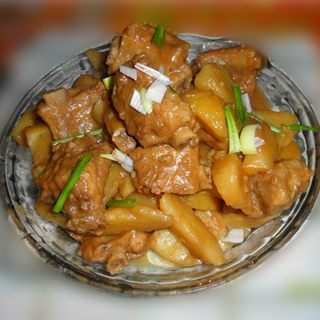 排骨烧土豆