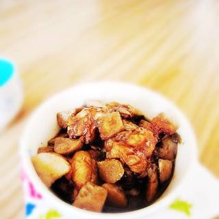 低脂芋头鸡翅烧