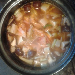 韩式泡菜大酱汤