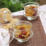 红枣菊花炒麦茶