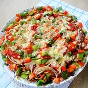 奥尔良培根披萨