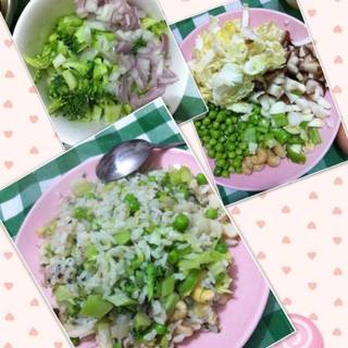 减肥蔬菜炒饭