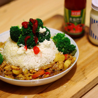 咖喱鸡烩饭