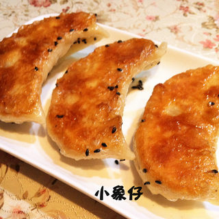 白菜猪肉生煎锅贴