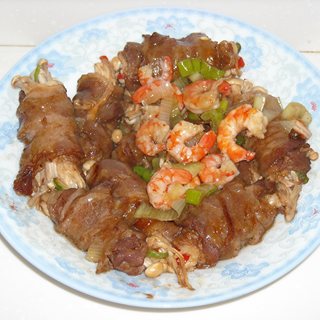 五花肉金针菇卷