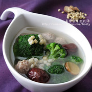 麦枣甘草肉丸汤