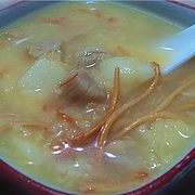 江瑶柱淮山虫草花粥